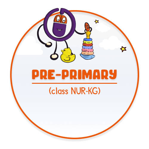 Cyboard School is providing education for pre primary class