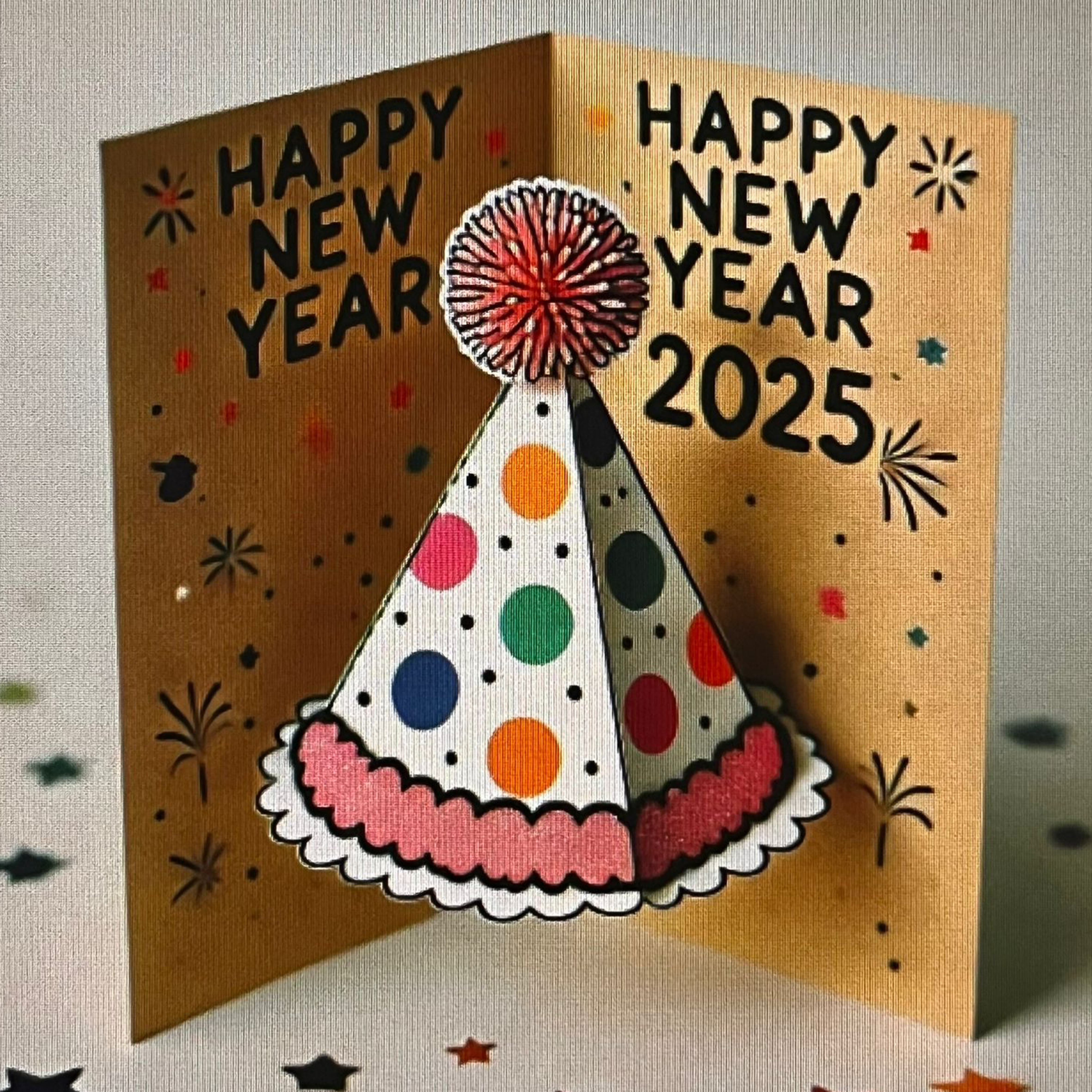 Happy new year card