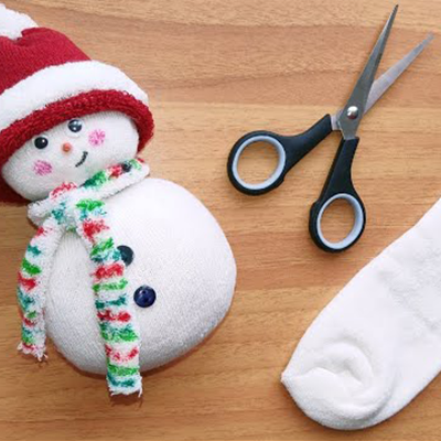 DIY snowmen- Easy Christmas craft