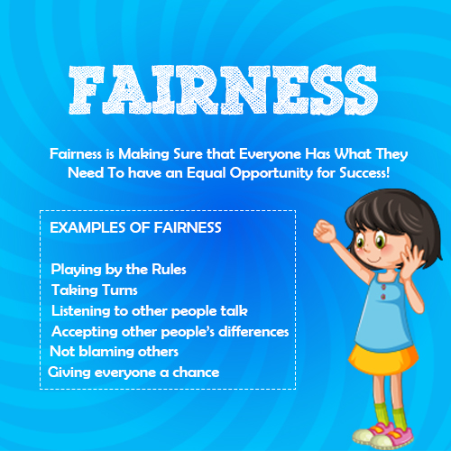 Example of Fairness - Moral Values