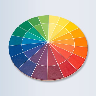 Paper Plate colour wheel