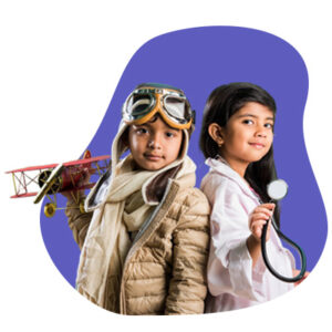 Students exploring future career aspirations through online learning at Cyboard School