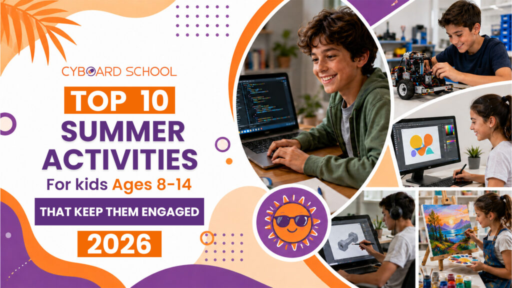 Top 10 Summer Activities for Kids Age 8-14 That Keep Them Engaged | 2026