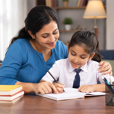 Child Showing Signs Of School Anxiety Before Going To School