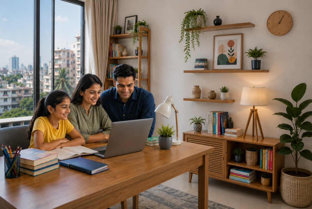 Kolkata family completing online school admission from home without waitlists or admission queues