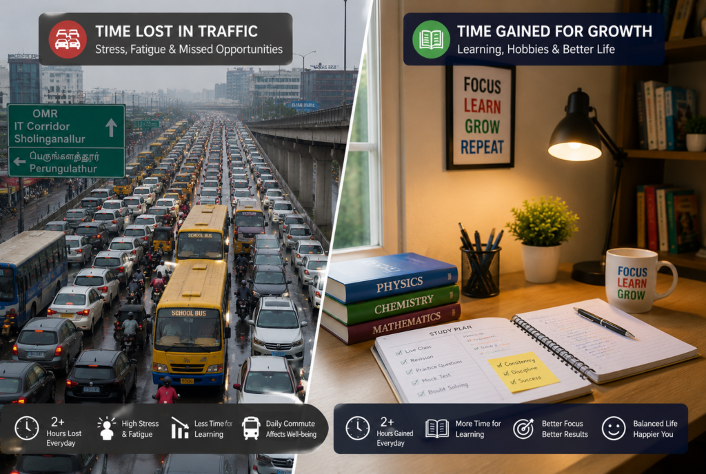 Online School in Chennai helping students save commute time and focus on learning